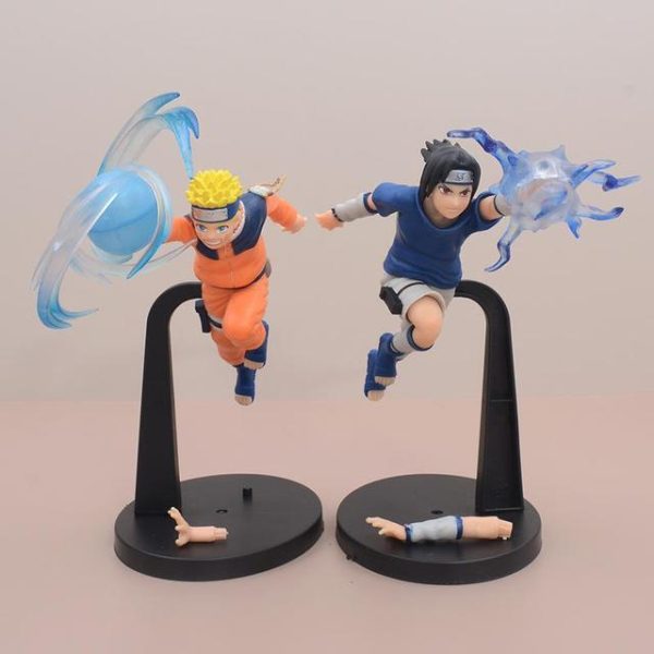 Figurine duo sasuke x naruto